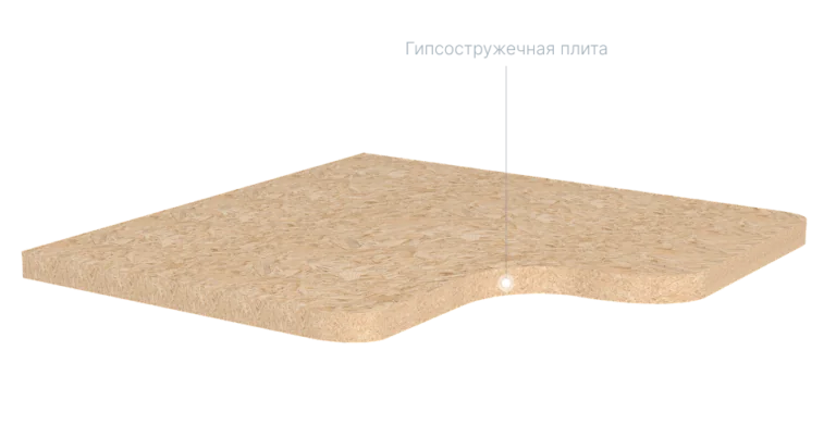 Гипсостружечная плита ГСП